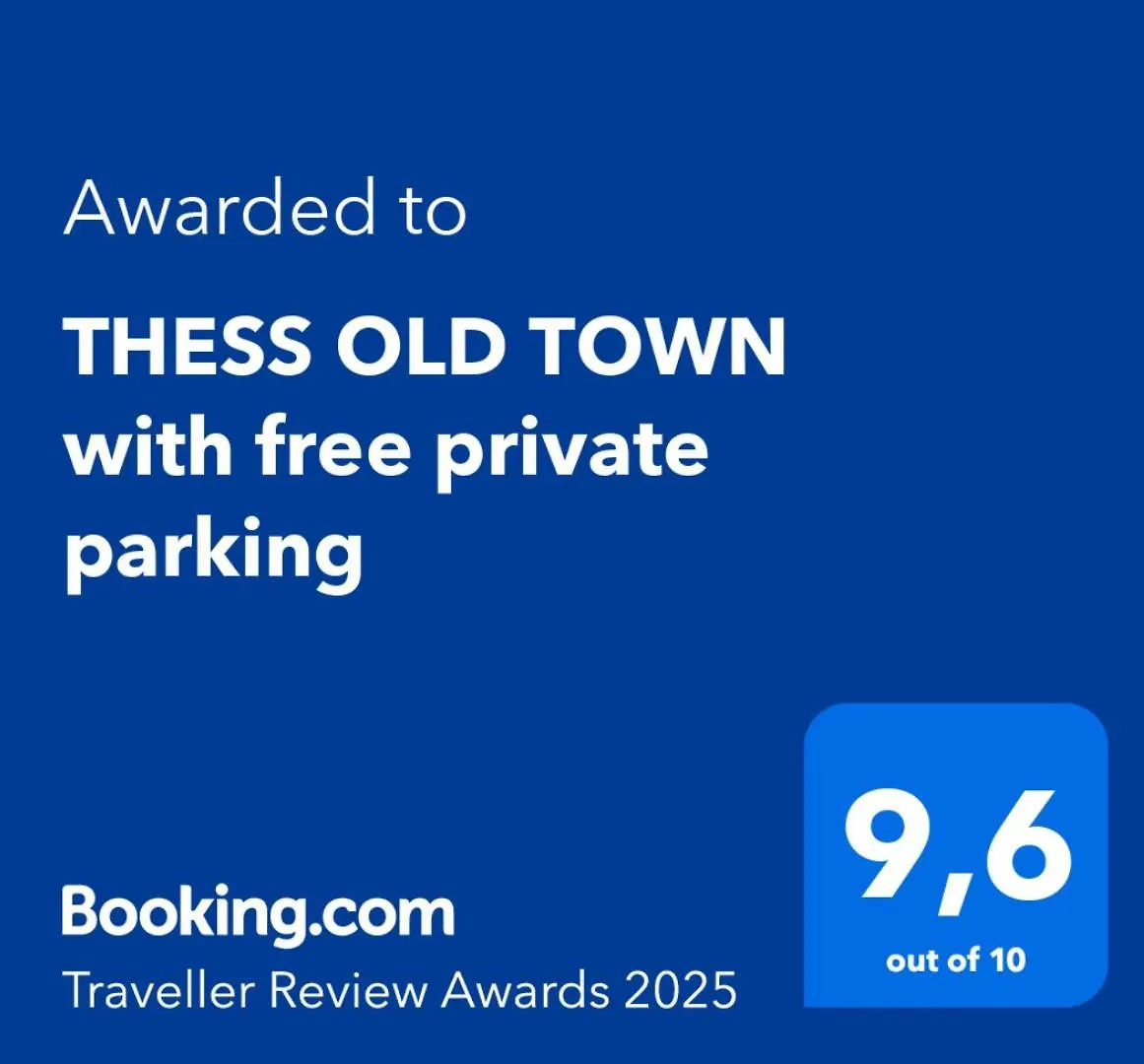 Appartement Thess Old Town With Free Private Parking à Thessalonique Grèce